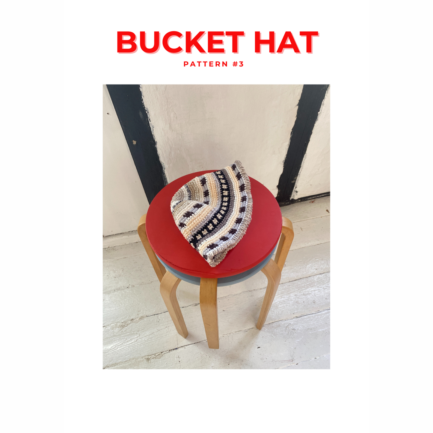 Bundle - 6 bucket hat patterns