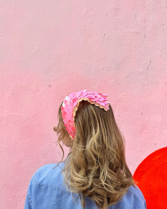Sequin bandana crochet pattern