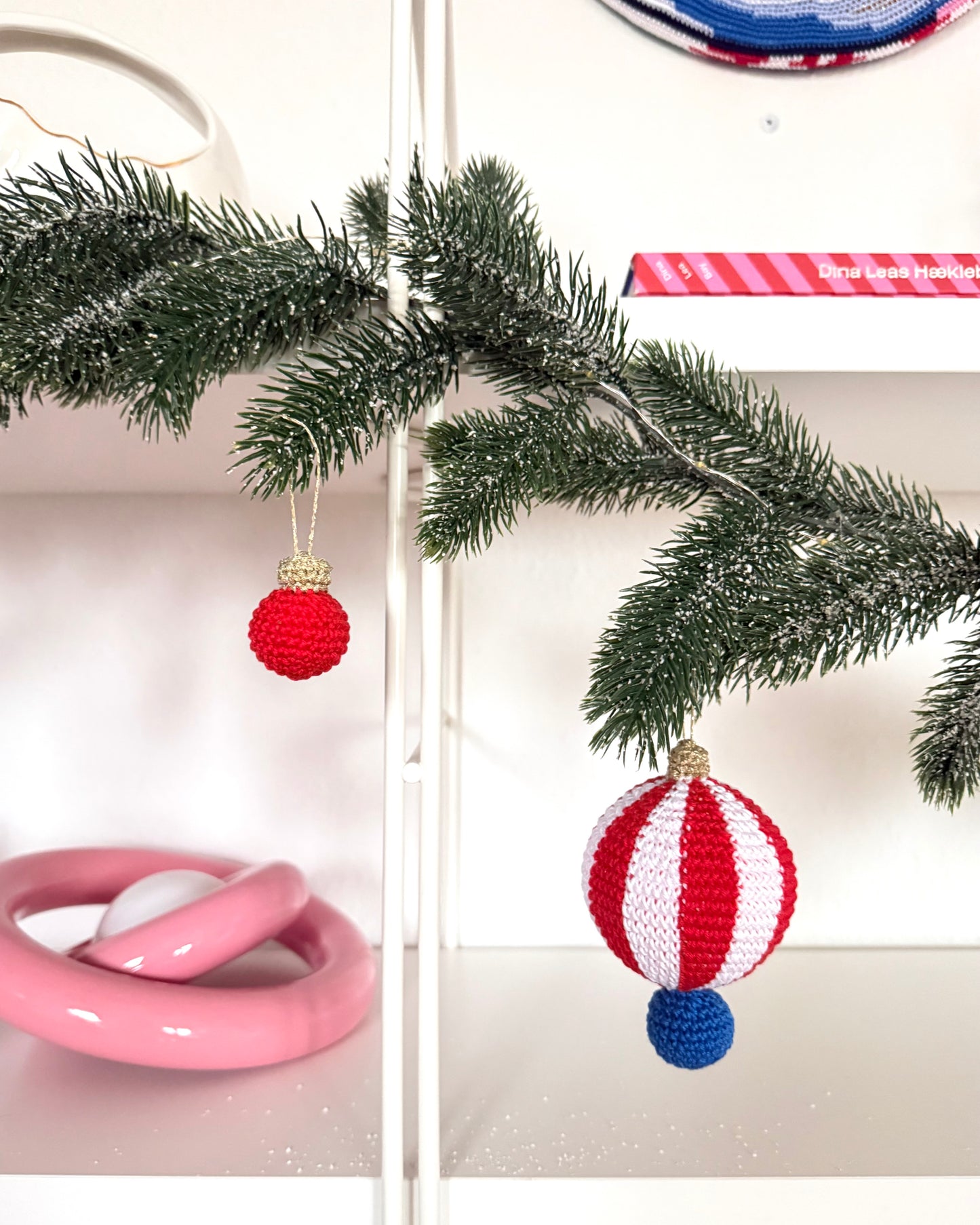 Striped ornament crochet pattern