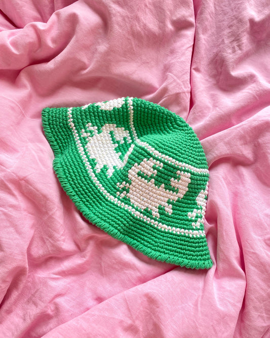 Crab bucket hat crochet pattern