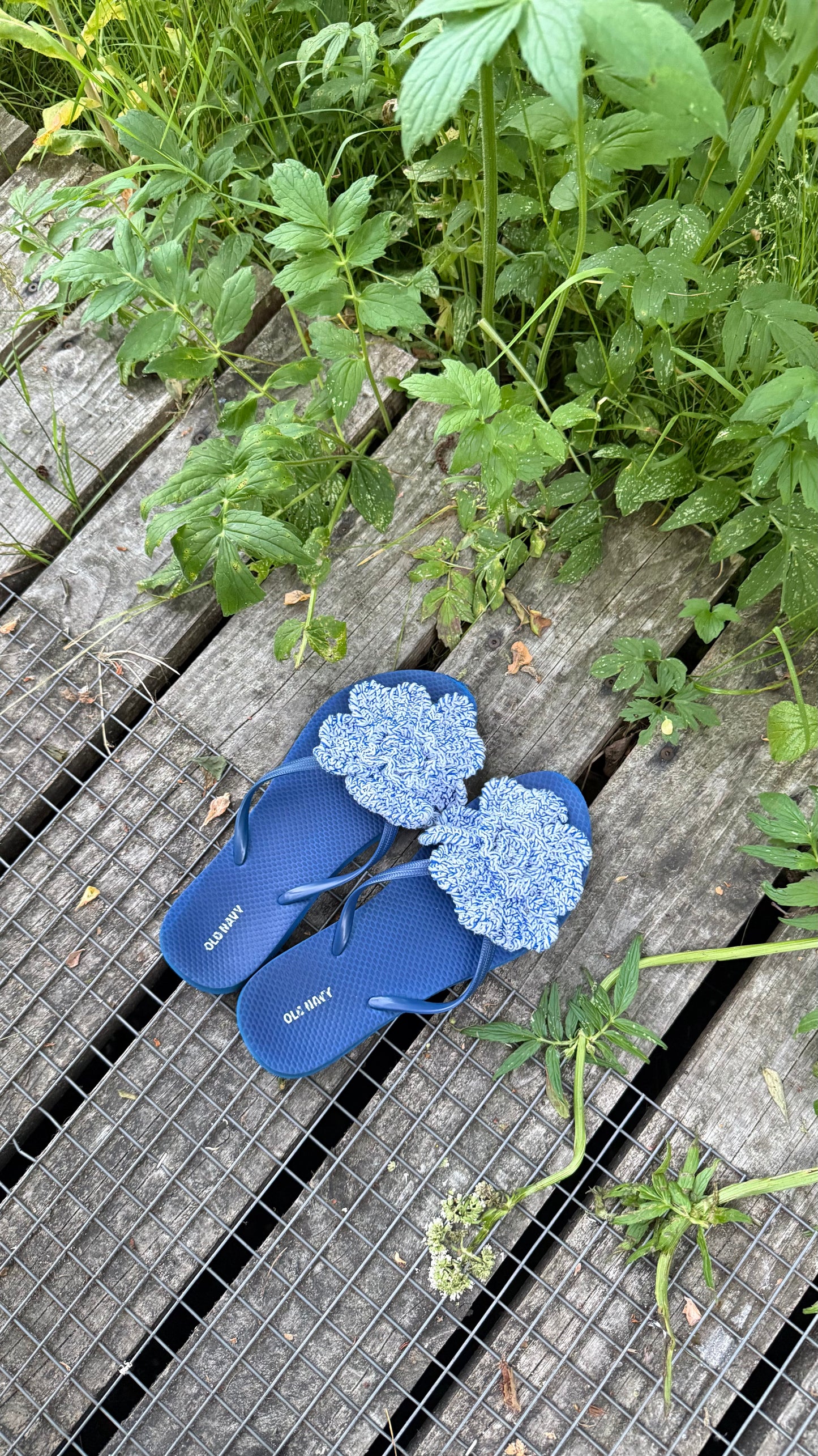 Flipflop flowers 3in1 crochet pattern