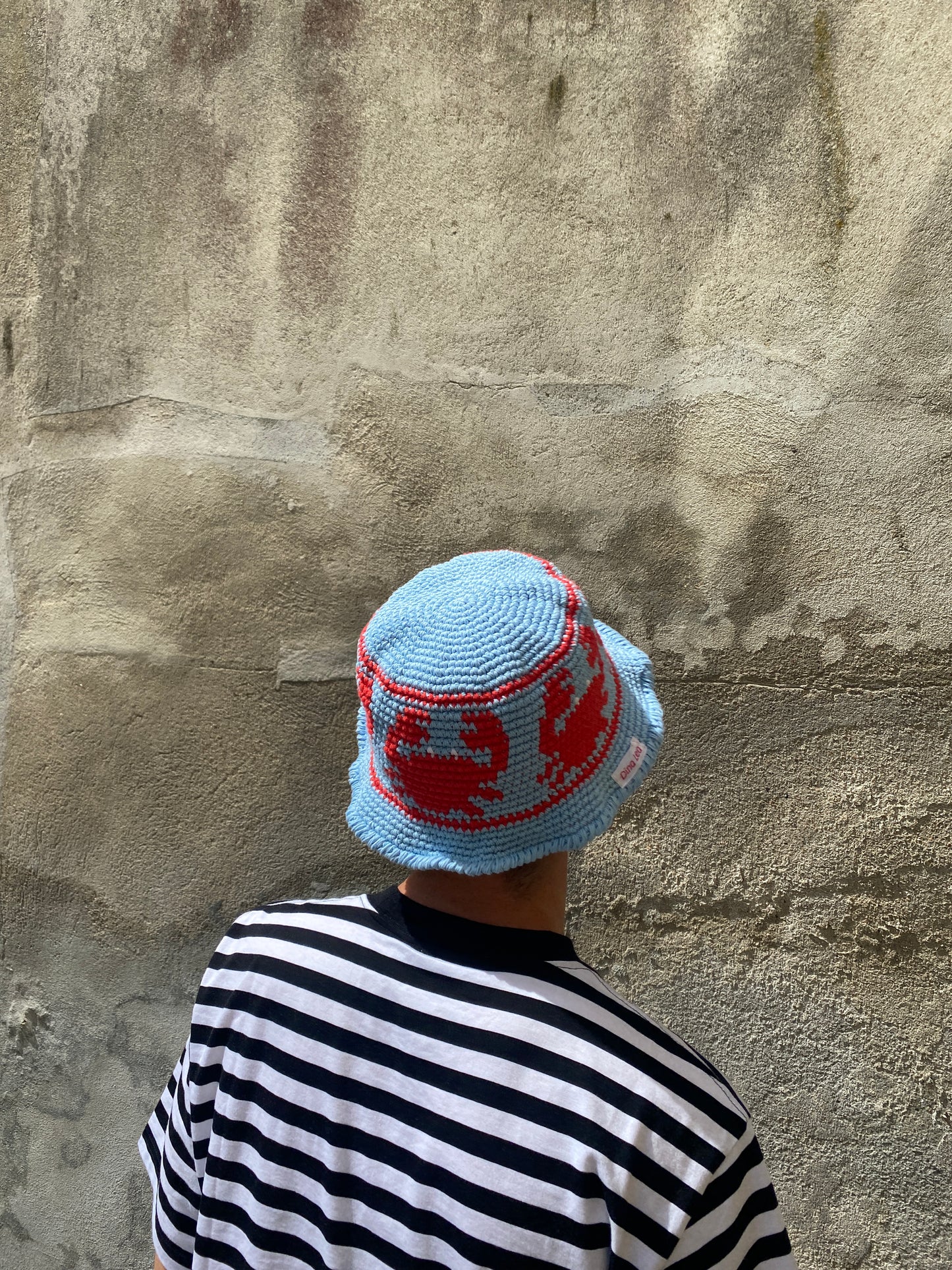 Crab bucket hat crochet pattern