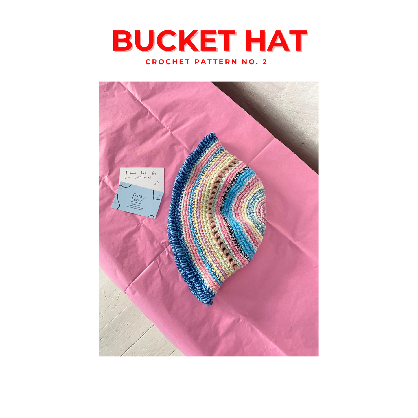 Bundle - 6 bucket hat patterns