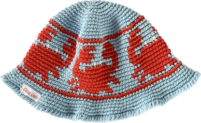 Crab bucket hat crochet pattern