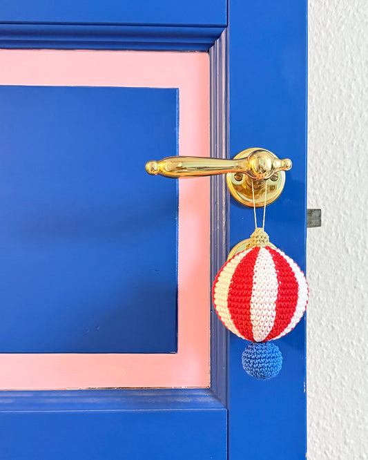 Striped ornament crochet pattern