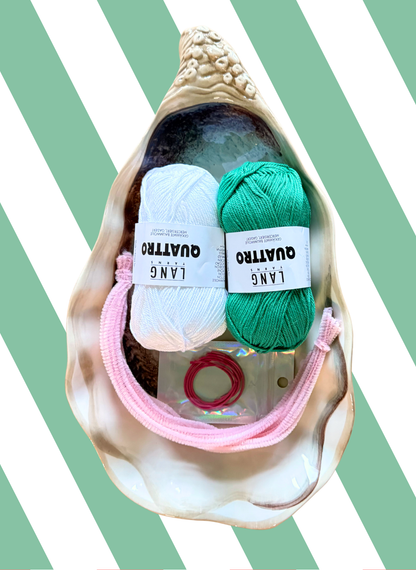 Candy canes - crochet kit (4 color options)