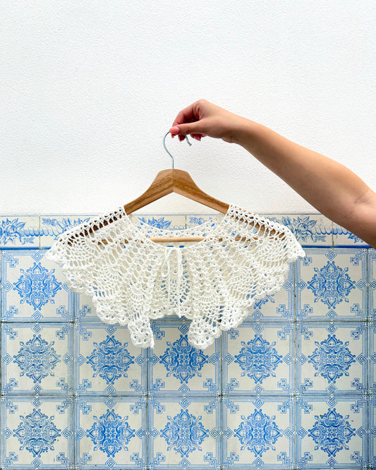 Lace collar crochet pattern