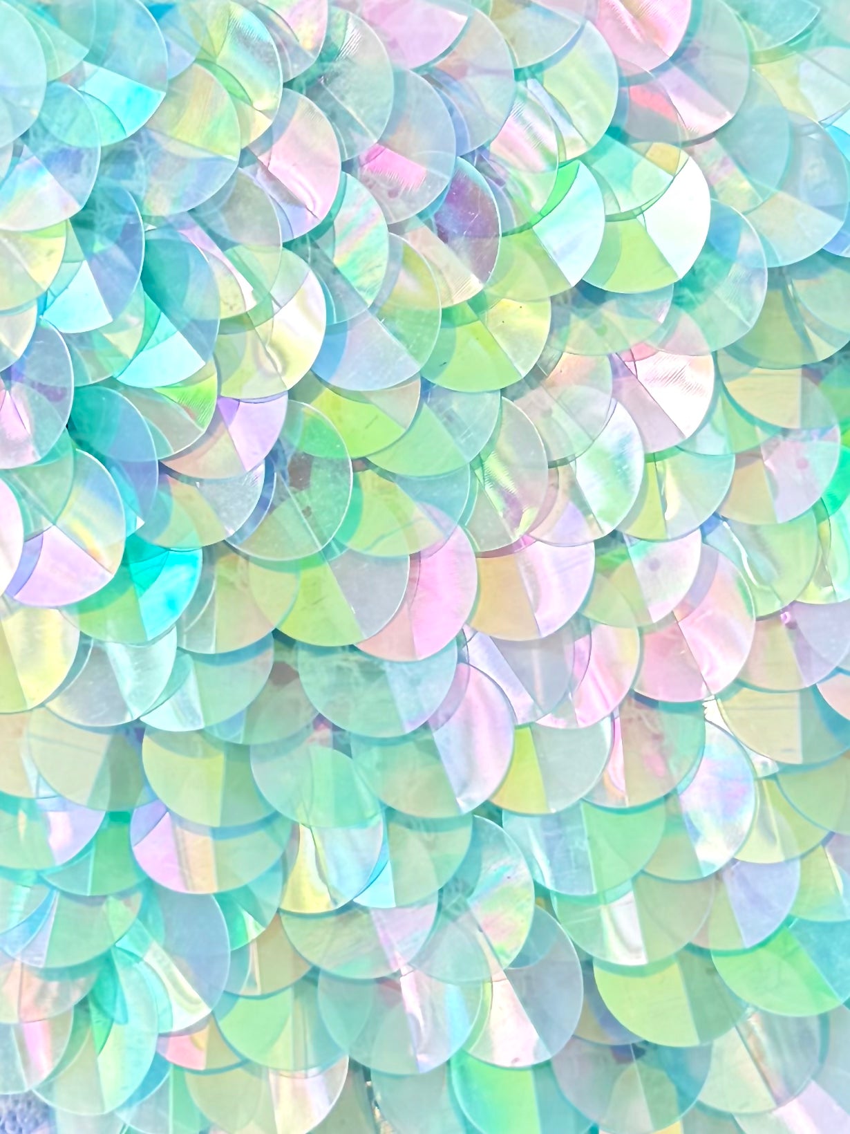 Folded round sequins (7 colorways)
