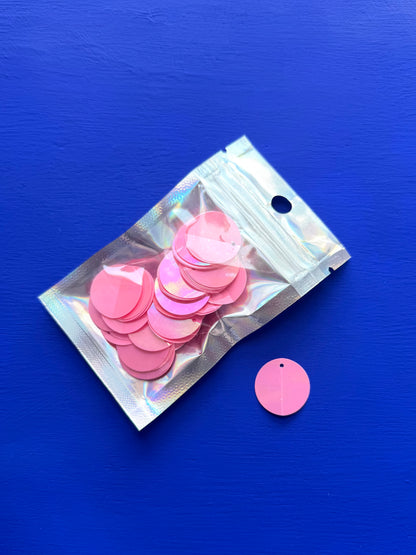 Folded round sequins (7 colorways)