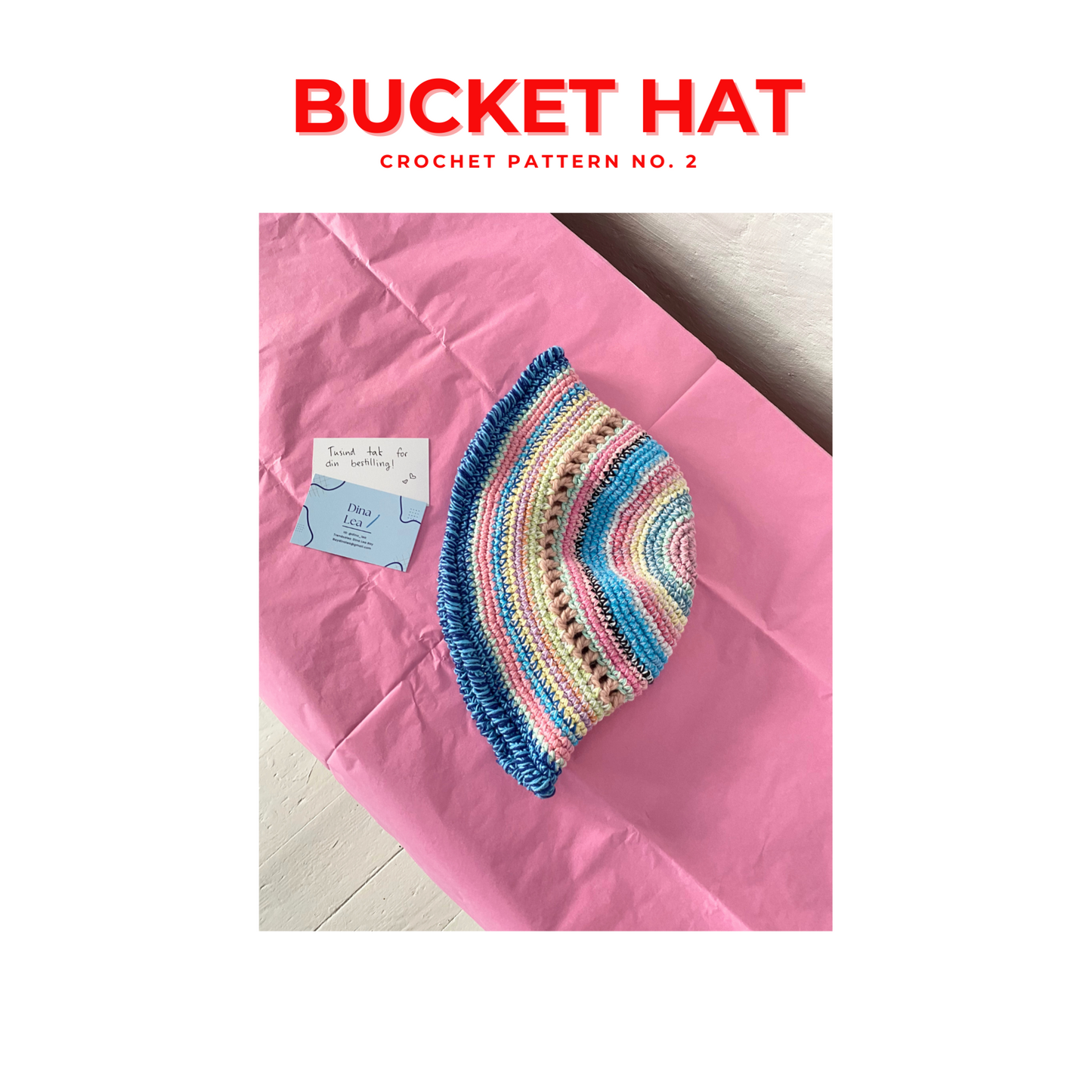 6in1 ALL bucket hat crochet patterns - pattern bundle