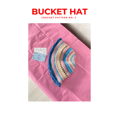 6in1 ALL bucket hat crochet patterns - pattern bundle