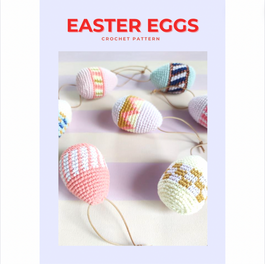 Easter egg crochet pattern