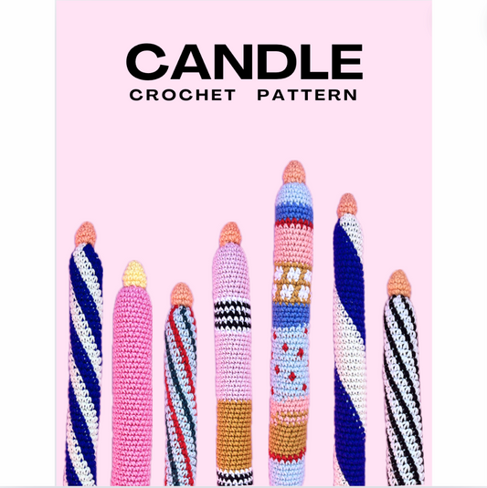 Candle crochet pattern