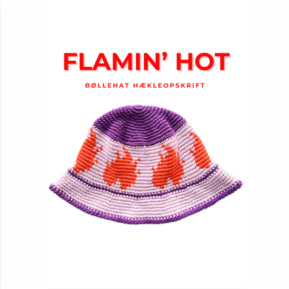 Flamin' hot bøllehat (GRATIS opskrift)