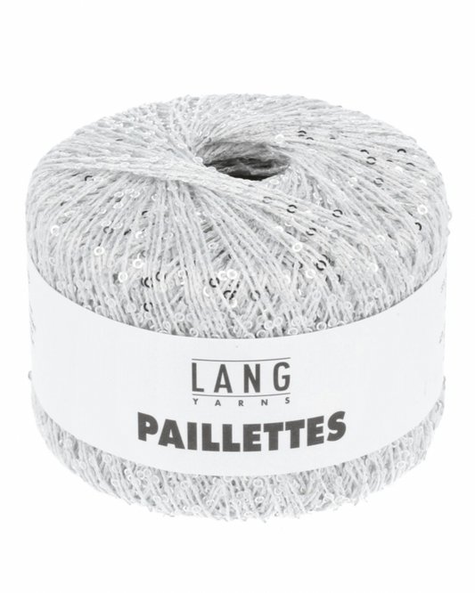 PAILLETTES - White/silver