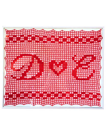 Design your own filet crochet - pattern guide