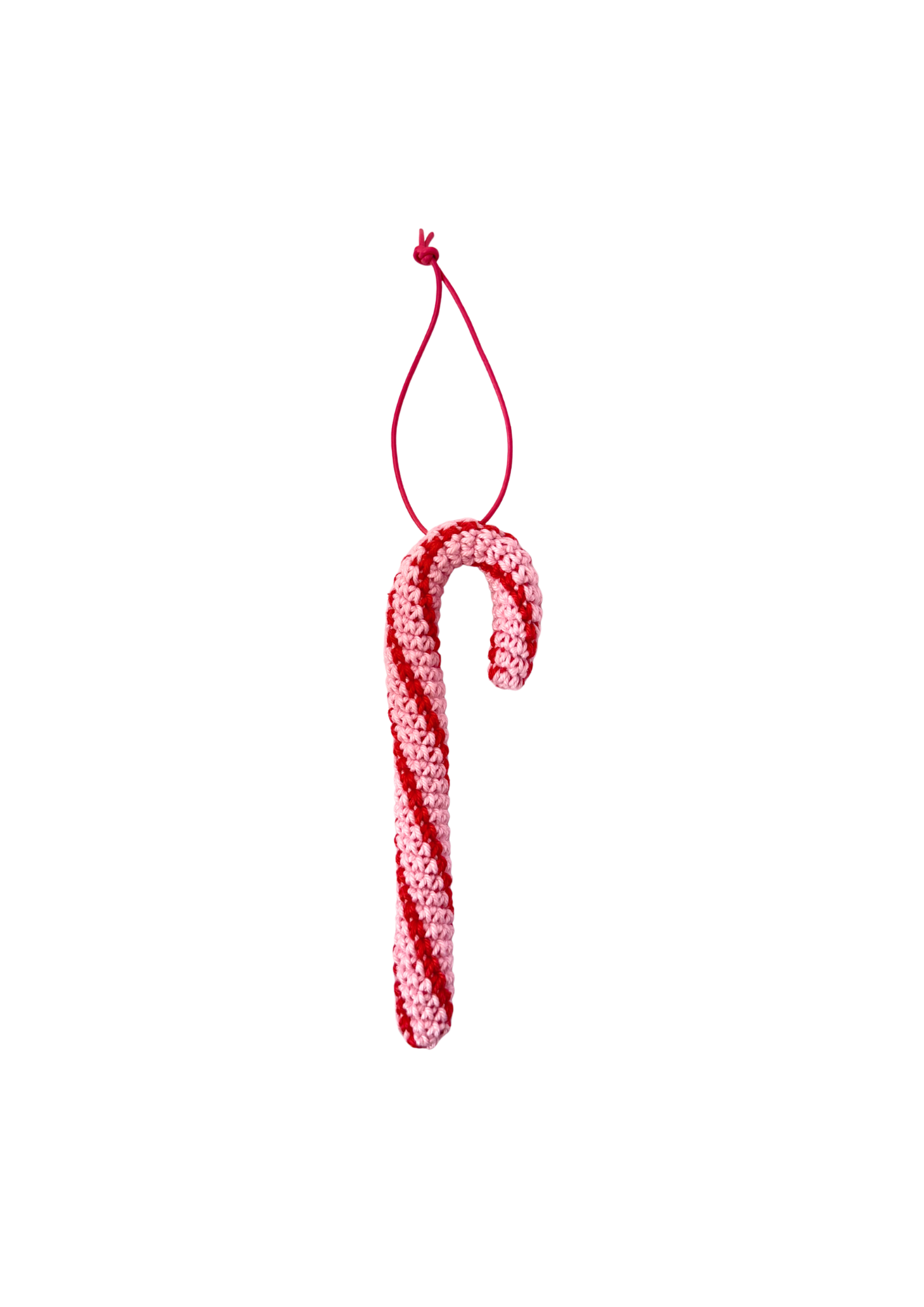 Candy cane ornament