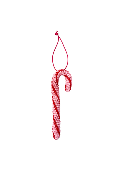 Candy cane ornament