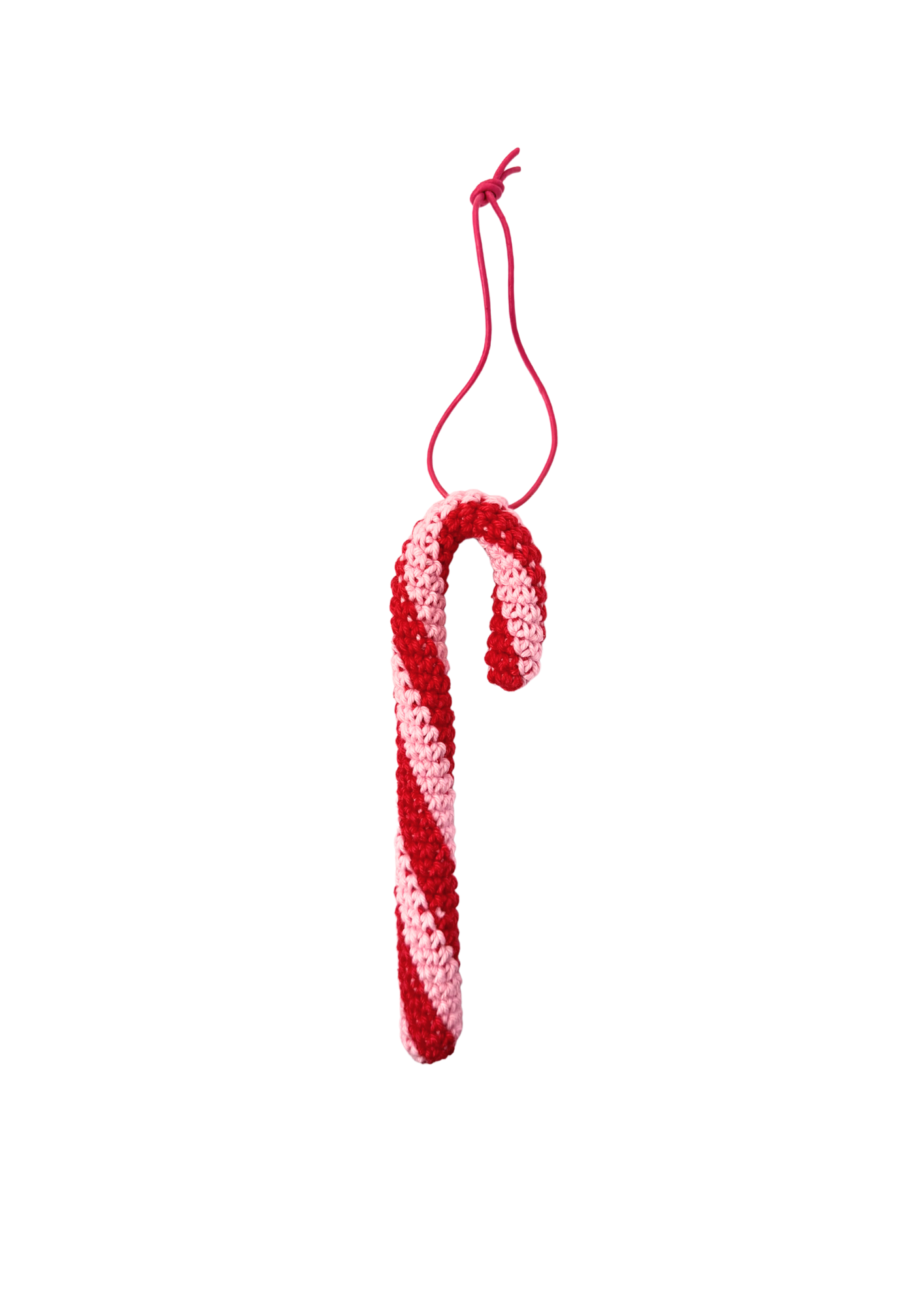 Candy cane ornament